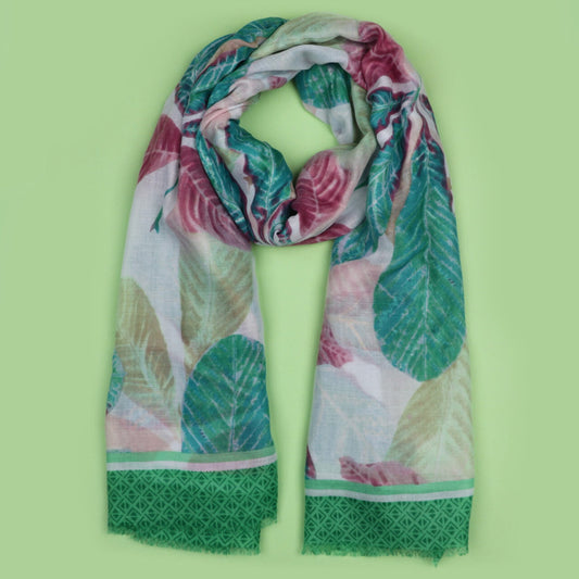 Halle Scarf Green