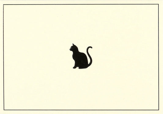 Black Cat Note Cards