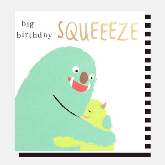 Big Birthday Squeeeze Birthday Card