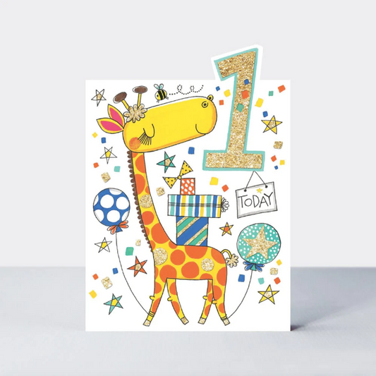 Age 1 boy/Giraffe