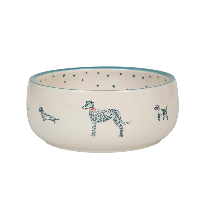 Fetch Stoneware Dog Bowl Large