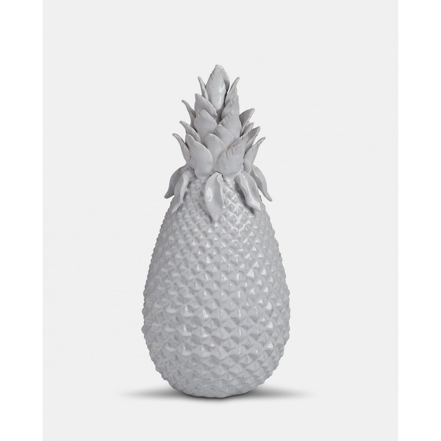 White Ceramic Pineapple Ornament