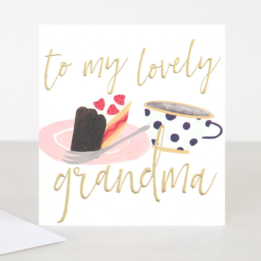 To My Lovely Grandma Card - The Tulip Tree Chiddingstone