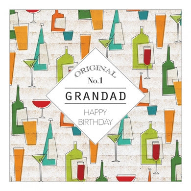 Original No.1 Grandad Happy Birthday - The Tulip Tree Chiddingstone