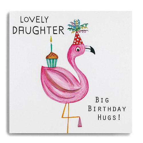 Lovely Daughter Big Birthday Hugs - The Tulip Tree Chiddingstone