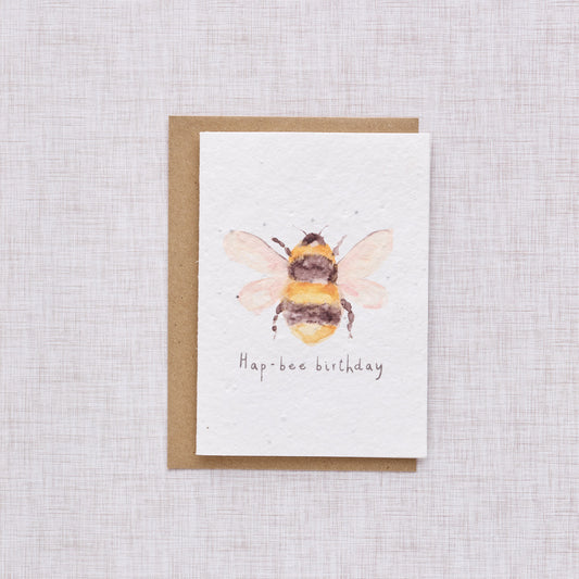 Bee Birthday Seed Card