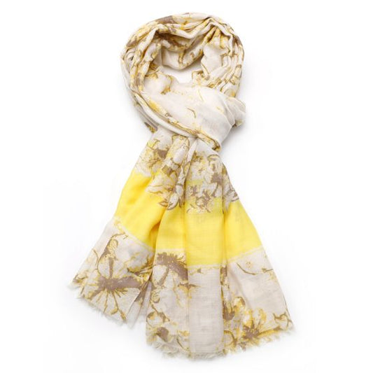 Yellow Gold Ink Scarf