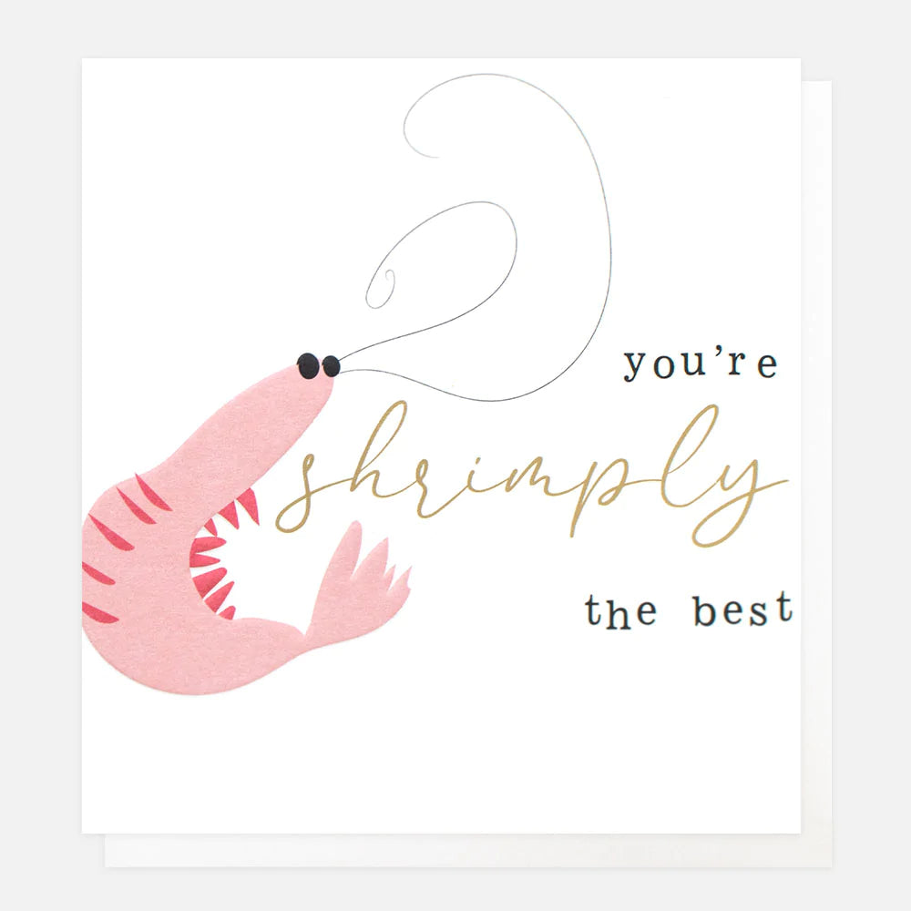 Shrimp Birthday Card