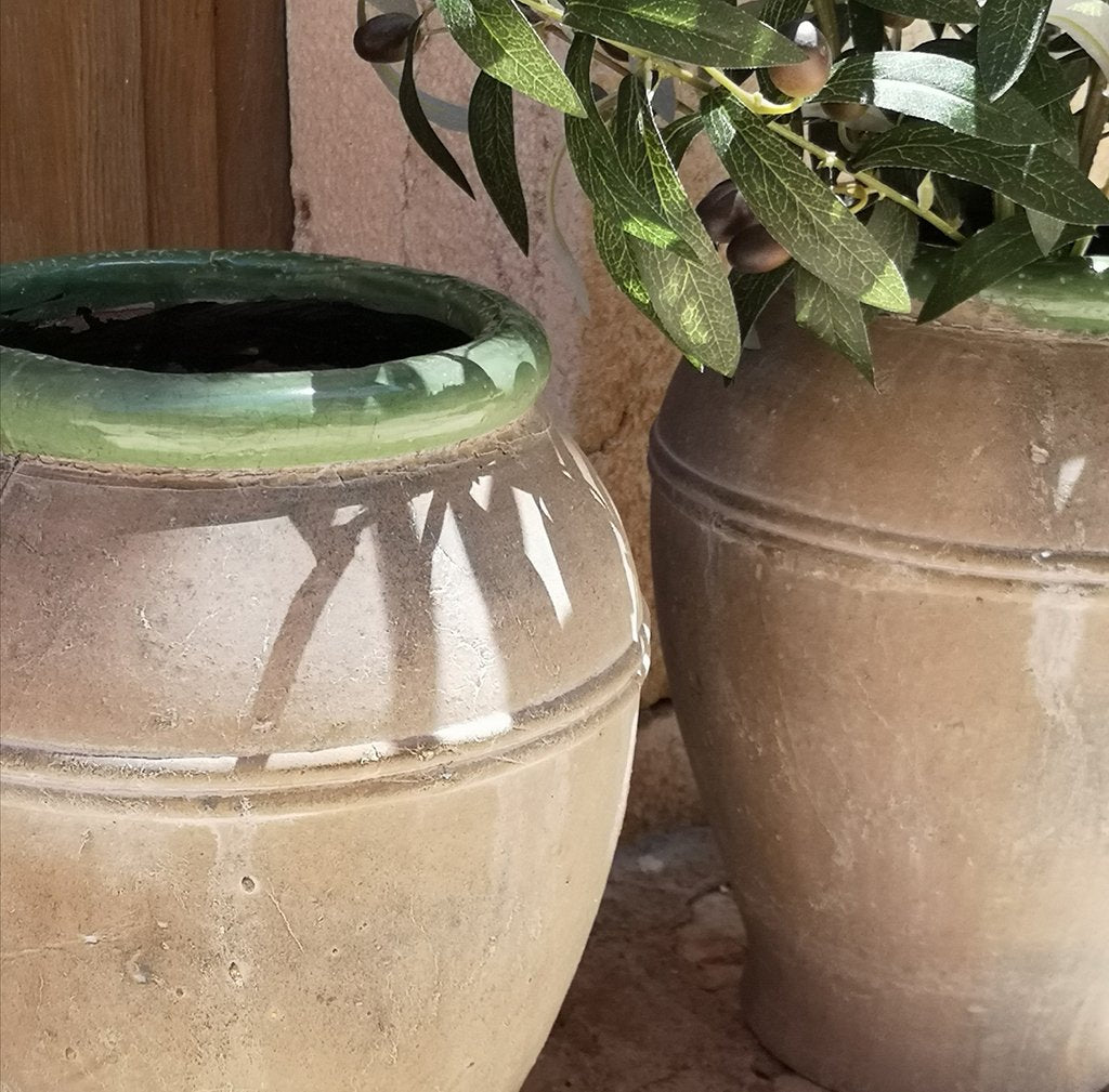 Olive Jar Verde - The Tulip Tree Chiddingstone
