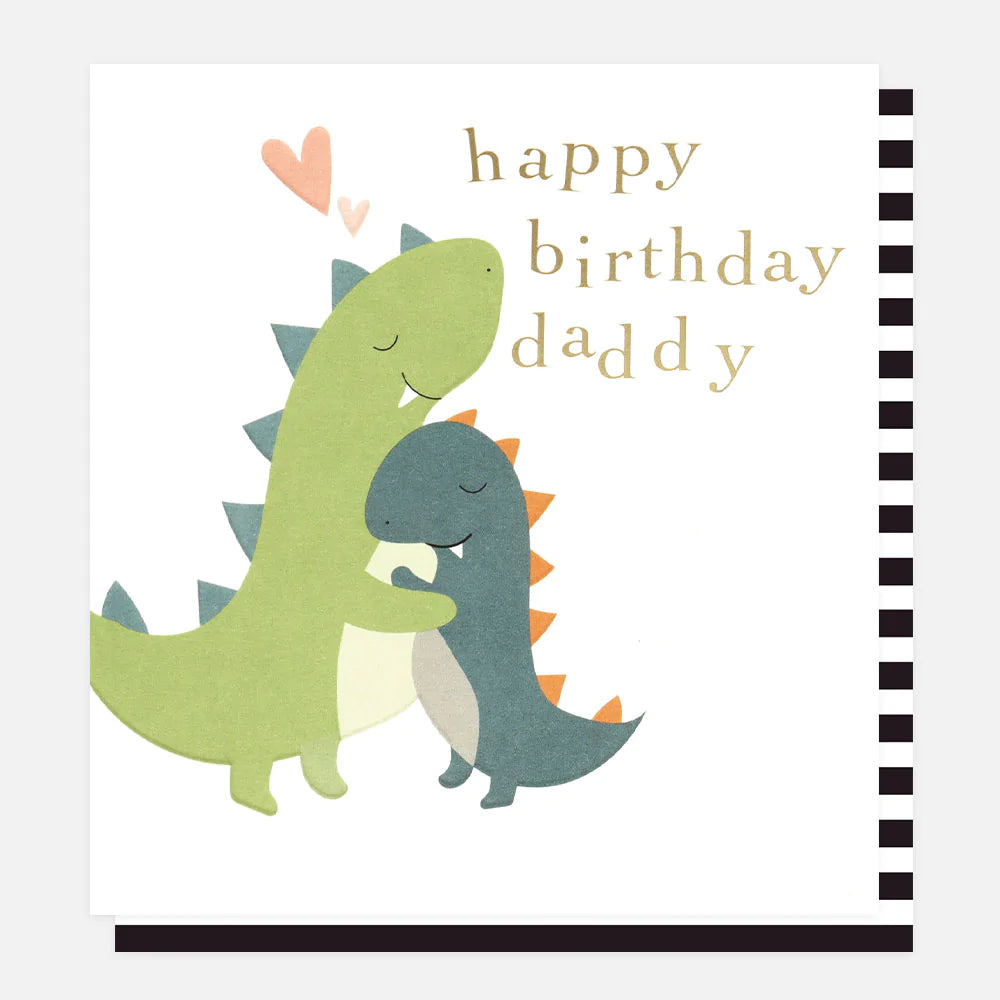 Dinosaur Birthday Card For Dad