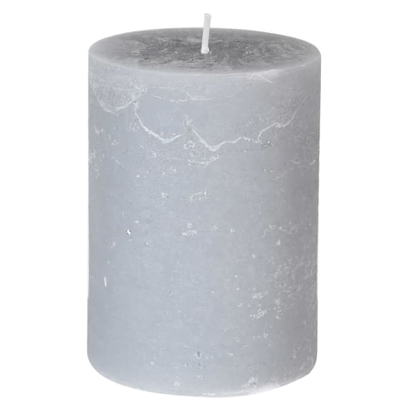 Small Rustic Grey Candle - The Tulip Tree Chiddingstone