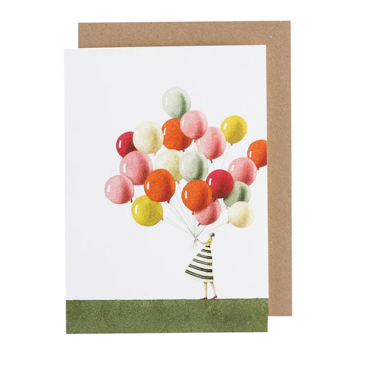 Greeting Card - Balloons