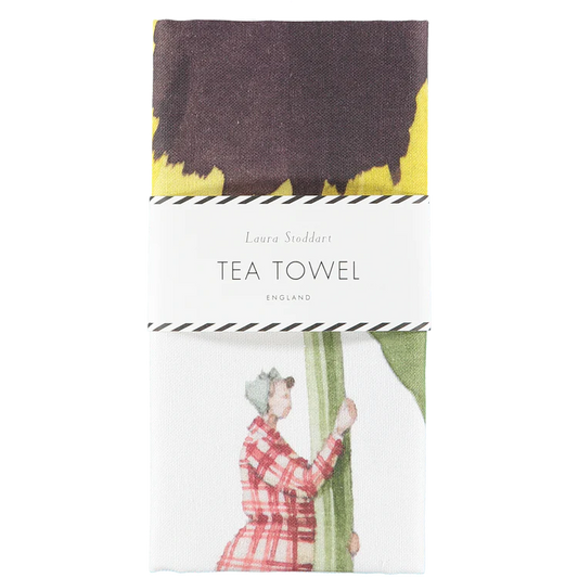 In Bloom Tea Towel - Pansy