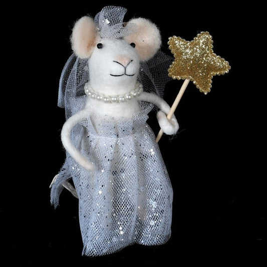 White Fairy Godmother Mouse