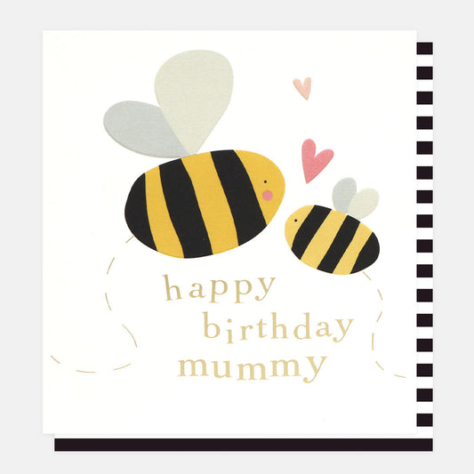 Bee Birthday Card For Mum