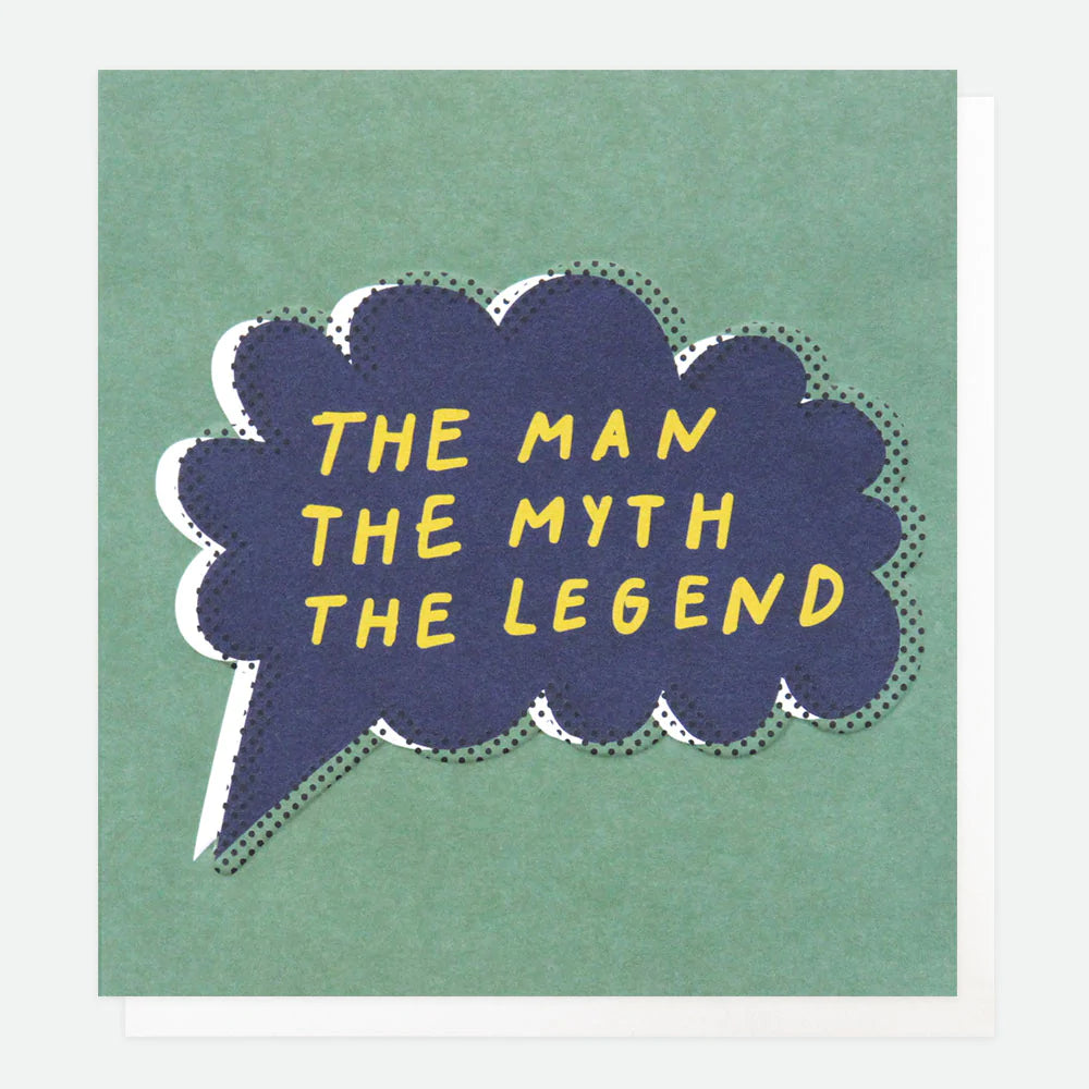 Man Myth Legend Birthday Card