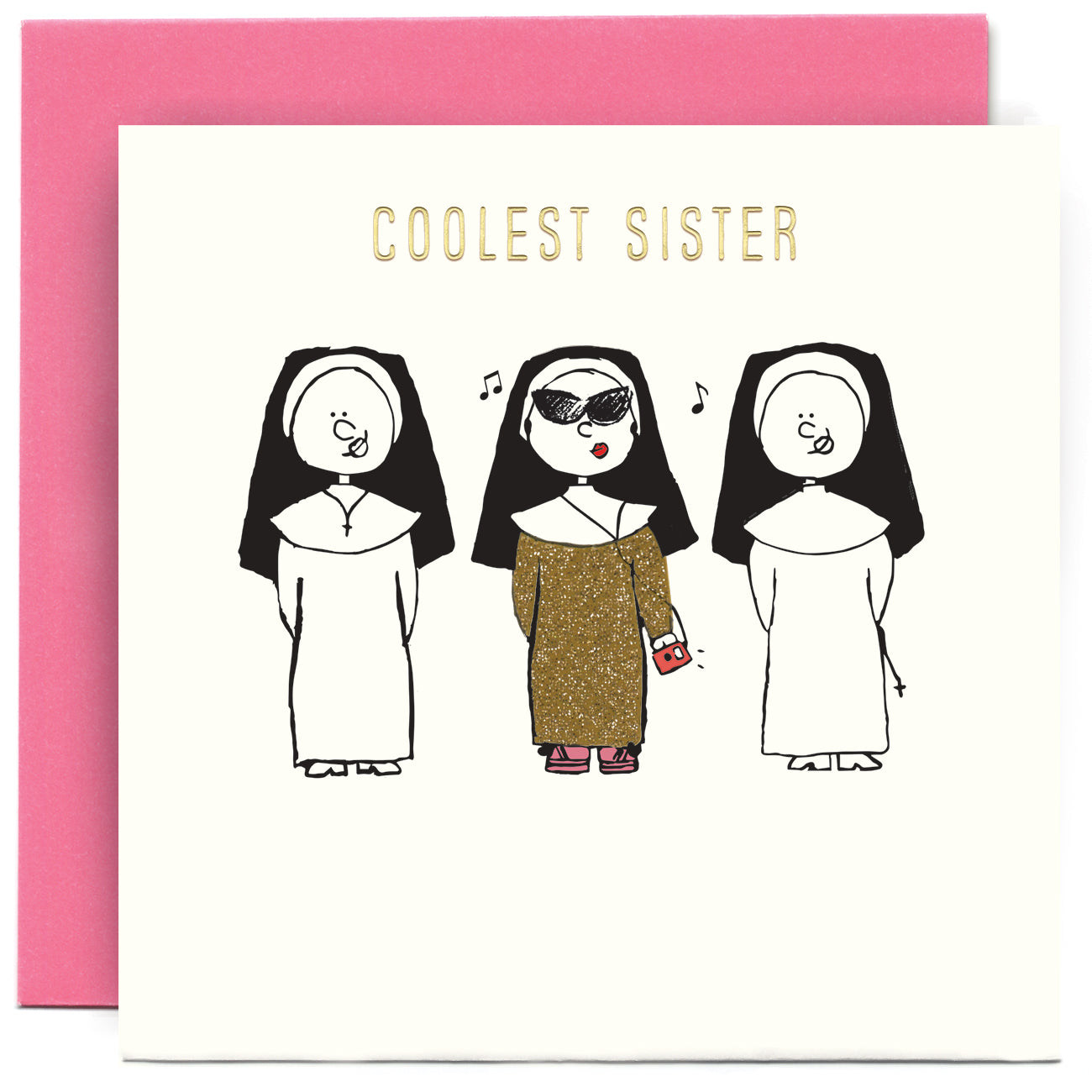 Nuns Coolest Sister Card