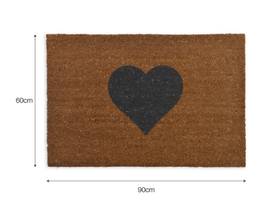 Heart Doormat Large