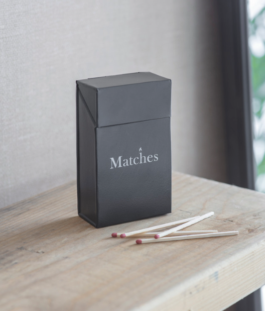 Match Box in Carbon