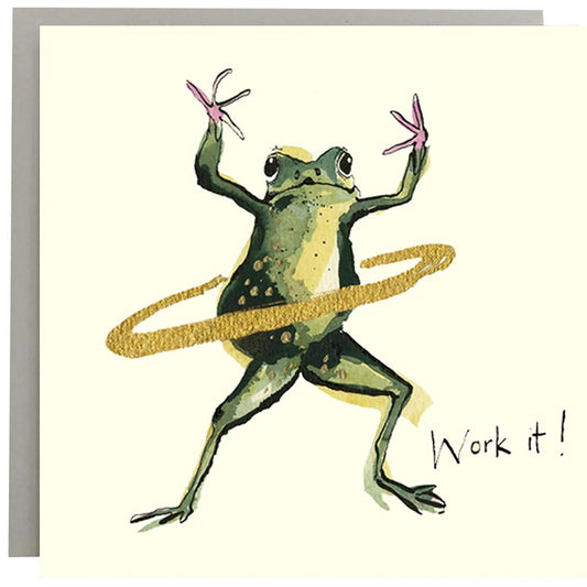 Work It! Frog Card