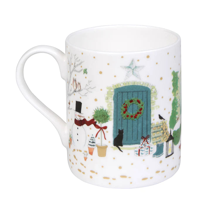 Holly & Berry Home for Christmas Mug