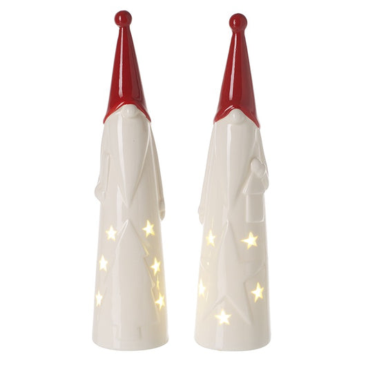 Tall Light Up Ceramic Gonk